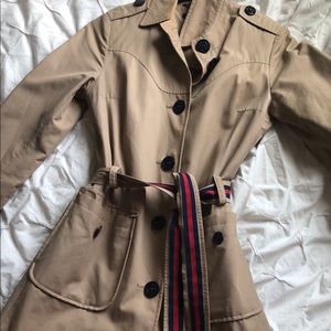 Tommy Hilfiger Womens Trench Coat (size small)